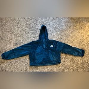 The North Face Women’s Osito Quarter-Zip Hoodie - Large in Monterrey Blue